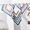 Elegante e de Alta Qualidade Roupa Externa Lenço de Seda Feminino 90cm Lenço Quadrado Grande Xale Versátil Lenço Novo para Primavera e Outono para Combinar com Camisas