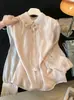 Blusa de Gasa Estilo Chic Francés para Mujer, Nuevo Estilo Otoño Temprano 2026, Atractiva y Lujosa, Elegante Top Camisa con Manga de Linterna