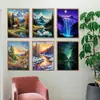 Set de paisaje transfronterizo pintura decorativa pintura de diamantes 5D DIY pintura decorativa de diamantes completos al por mayor, gran cantidad, buen precio, suministro de comercio exterior