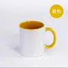 Atacado de Fábrica Canecas de Cerâmica 11oz Caneca com Revestimento Interno Colorido Personalizado Caneca de Café Personalização