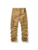 Calças cargo masculinas mais vendidas da Amazon para primavera e outono, calças casuais retas de corte solto com múltiplos bolsos, calças esportivas para atividades ao ar livre para homens