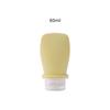 Botella vacía de silicona para viaje, portátil, para uso en exteriores, para cosméticos, gel de ducha, crema de manos, champú, exprimible.