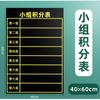 Xin Guo Adesivos magnéticos do quadro-negro cronograma do currículo pequeno quadro negro gerenciamento de sala de aula feedback grade de exibição de lição de casa adesivos de exibição