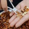 Rompe Piñones, Pelador de Semillas, Cascanueces Entero, Rompe Nueces Pequeño, Herramienta Doméstica, Herramienta para Abrir Semillas
