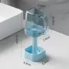 Taza para Lavar para Dormitorio de Estudiantes, Vaso para Enjuague Bucal para Mujeres, Vaso para Cepillo de Dientes, Portacepillos de Dientes, Caja de Almacenamiento, Artículos de Tocador para Niños, Artículos de Tocador para Parejas
