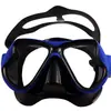 Óculos de Mergulho com Armação Grande Snorkel Lente para Miopia Máscara de Mergulho Silicone Líquido Pvc Óculos de Mergulho Vidro Temperado