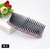 Estilo coreano Diamante de cristal frisado pente franja pente Estilo coreano Fresco e bonito grampo de cabelo quebrado grampo de cabelo grampo de cabelo feminino acessórios para o cabelo adulto