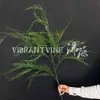 Plantas Verdes Simuladas, Hierba de Caña, Paisajismo Interior, Accesorios para Fotografía de Bodas, Decoración Suave para el Hogar, Pared de Plantas, Materiales Florales de Hojas al por Mayor