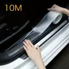 Banda Adhesiva Protectora de Borde de Puerta de Coche de Fibra de Carbono Película Transparente Anti-Rayaduras Protección de Vehículo Impermeable Carrocería