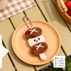 Nuevo Colgante de Peluche Creativo de Oden, Linda Decoración Realista de Comida para Mochila, Llavero, Juguete de Muñeco Regalo