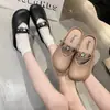 Versátiles Chanclas Casuales de Playa con Sensación de Caminar sobre las Nubes, Pantuflas de Punta Cerrada, Nueva Moda Verano 2025 con Estampado de Estrellas, Suela Gruesa, Alargadoras, Calzado de Exterior