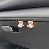 Guantera para copiloto de coche gancho creativo lindo multifuncional para coche artefacto de almacenamiento para coche universal femenino