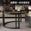 Mesa de centro de pizarra para uso doméstico, juego de mesas de centro para sala de estar, mesa de centro para apartamentos pequeños, mesa de centro de lujo ligero, estilo nórdico moderno simple, popular en línea