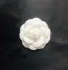 6.6cm multicolor de alta gama doble cara grueso fino franela Camelia pequeña fragancia Blanco joya broche