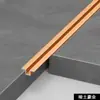 Tira de Borde en Forma de U de Aleación de Aluminio, Tira de Borde Ranurada en Forma de U, Tira Decorativa Metálica para Esquina Interior en Forma de U, Tira Decorativa para Techo