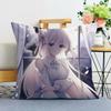 Almohada Reim Reim Vida Circundante en el Mundo desde cero Cojín de Sofá Animación Secundaria Almohada de Cabecera