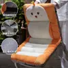 Cojín de Dibujos Animados de Una Pieza, Almohada Lumbar, Asiento y Respaldo, Cojín Largo, Cojín para Silla Larga, Soporte Lumbar para Oficina, Cojín para Silla de Doble Propósito