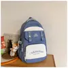 Nueva Mochila Escolar Estilo Coreano 2026 para Estudiante de Secundaria Mochila de Moda Estilo Japonés Gran Capacidad para Mujer