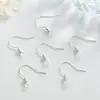 Ganchos de brinco de mola grandes e pequenos, estilos de pendurar verticais e planos, material de aço inoxidável, ganchos para pingentes de brinco DIY, acessórios versáteis