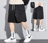 Shorts Esportivos de Basquete Americano NASA Masculino de Verão para Jovens de Seda Gelada Secagem Rápida Largos Casuais Bermuda de Praia
