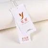 Etiquetas de Roupa Personalizadas para Homens e Mulheres Roupas Etiquetas de Roupa Infantil Certificados Etiquetas de Pendurar Feitas Sob Medida Etiquetas de Pendurar Transparentes de PVC