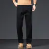 Moda Masculina Fengshe / Lançamento Primavera e Outono 2026 Novos Jeans Retos Vintage de Negócios para Homens, Calças Longas Largas Retro Soltas