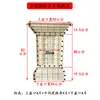 Molde para Maceta de Flor de Acero y Plástico ABS Engrosado, Molde de Cemento para Barandillas de Balcón, Molde de Columna Cuadrada, Molde de Columna Romana para Proyectos de Ingeniería