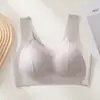 Bralette de Encaje sin Costuras con Sujetador Incorporado, Estilo Delgado de Verano, Sujetador Push-Up y de Soporte Lateral
