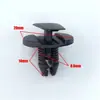 Fijaciones Automotrices Clips Negros para Guardabarros/Clips para Placas de Hoja Adecuados para Citroen/Peugeot