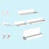 Tablero Perforado de Montaje en Pared, Estante Organizador de Entrada Sin Taladro, Estante Metálico para Escritorio, Accesorios de Pared, Estante de Exhibición y Almacenamiento