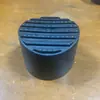 Escalera engrosada y retráctil con cubrepies de plástico antideslizantes y resistentes al desgaste, escalera de aleación de aluminio, escalera de sección de bambú y accesorios redondos
