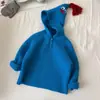 Nuevo Abrigo Suéter 2026 Otoño/Invierno para Niños y Niñas, Bebé, Mechón de Pelo, Pollo, Tejido con Capucha, Estilo Coreano, Ropa Infantil de Color Sólido