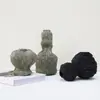 Estilo Wabi-sabi Velho Geométrico Arte Velas Ornamentos Escandinavo Criativo Modelo Sala de Estar B&b Sala de Estar Mesa de Jantar Decoração Suave