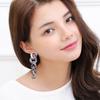 Pendientes populares europeos y americanos Pendientes acrílicos Pendientes redondos para mujer Moda personalizada Celebridad de Internet TikTok Mismo estilo Moda para mujer Todo a juego