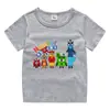 2026 Ropa Nueva para Niños Camiseta de Manga Corta de Verano para Niños y Niñas Camiseta Base de Algodón Camiseta de Media Manga para Bebé Top para Niños