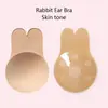 Cubretetinas de Orejas de Conejo para Mujer Autoadhesivas Invisibles Pasties para Pezones Recogida Lifting Anti-Mostrar Pezones Sin Caerse