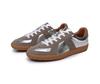 Costura Zapatos de Entrenamiento Alemanes Cómodos Para Todo Tipo de Ropa Cuero Plano con Cordones Zapatos de Entrenamiento Alemanes para Hombre Deportes al Aire Libre Casual Zapatos de Forrest Gump