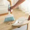 Cepillo Limpiador de Ranuras de Ventana, Set de Limpieza para Escritorio, Mini Escoba y Recogedor, Pala para Basura Doméstica, Herramientas de Limpieza para Escritorio