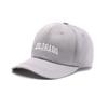 Boné de beisebol feminino elegante para todos os jogos de aba larga Big Head Sun Protection Cap Vintage Bordado Carta Esportes Masculinos Chapéu de sol
