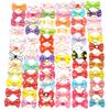 Moños para perro accesorios para el pelo de mascota moño de goma diadema de flor accesorios para gato vestido creativo accesorios para perro