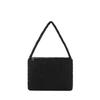 Bolso de felpa otoño e invierno Nuevo bolso peludo para mujer color liso simple piel de cordero terciopelo de oso bolso de axila bolso de hombro de moda para mujer