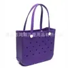 Bolsa de Playa Eva Bolsa de Agujeros Bolso de Mano Bolsa de Viaje Lavable para Deportes Playa Piscina Portátil
