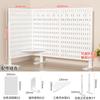 Tablero Perforado Escritorio Oficina en Casa Clip de Soporte para Escritorio Almacenamiento Decorativo Partición Accesorios Estante de Almacenamiento para Escritorio