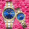 Mano rápida tiembla una generación de moda exquisita caliente escala Roma reloj de pareja nicho lujo reloj de cuarzo