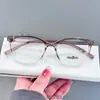 Marco de Gafas Tr90 Ojo de Gato Xiaohongshu Ins Cómodo Simple Ultraligero Multicolores Luz Azul Anti-Azul Opcional Lote Mixto Venta al por Mayor