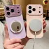Soporte Giratorio de Espejo Adecuado para Funda de Teléfono iPhone 18 Pro Max, Funda de Cristal Anti-Caída 17 Pro Cobertura Completa 15/16