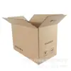 Cartón Extra Duro de Cinco Capas Caja Abierta Tamaño Personalizado Caja de Rotación Logística Caja Extra Grande para Ropa Caja Personalizada