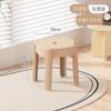 Banquito Pequeño Doméstico de Plástico Banquito Bajo Apilable Engrosado Baño Mesa de Centro Silla para Sala de Estar Silla para Niños Banquito Redondo Pequeño de Plástico