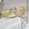 Kit de Materiales para Envolver Flor de Hoja de Osmanthus Diosa Hecho a Mano DIY Accesorios Materiales Corona de Pelo Pequeña Qin Estilo Antiguo Hecho a Mano con Tutorial