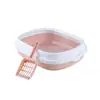 Caja de Arena para Gatos Grande Totalmente Semicerrada Anti-Salpicaduras de Lado Alto Inodoro para Gatos Extra Grande Suministros para Mascotas al por Mayor